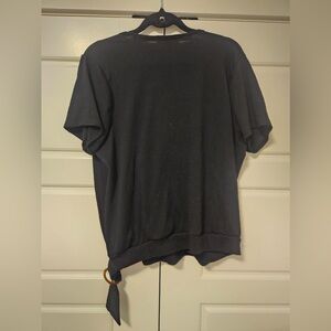 Additionelle Black Wrap Top size 1x